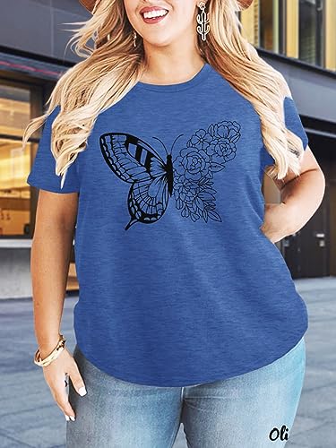 Vintage Look Graphic T-Shirts in Plus Size Up to Size 5X!
