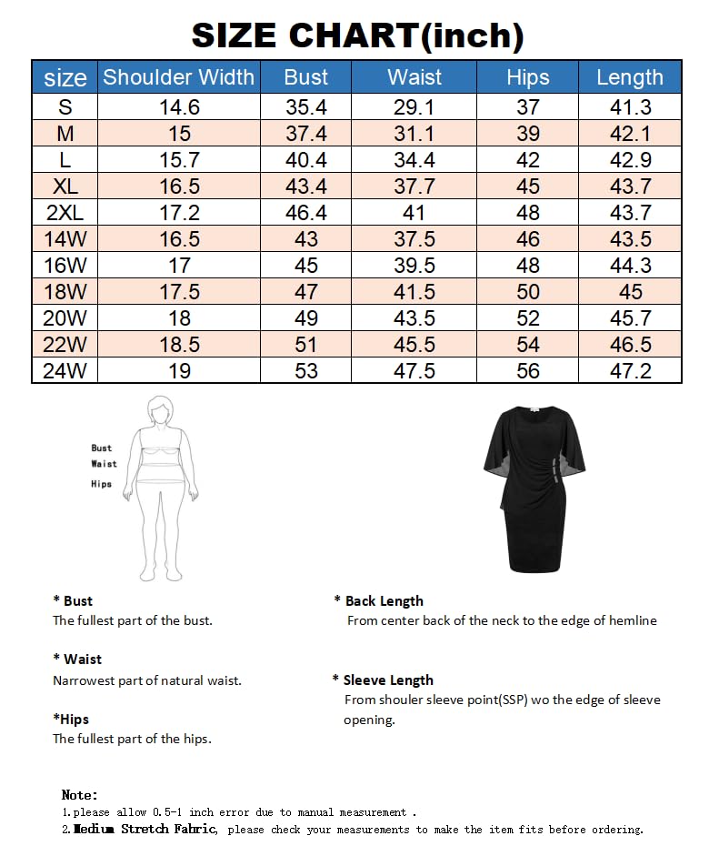 Elegant Curvy Dress for Cocktail or Bridal Parties Up to Size 24!