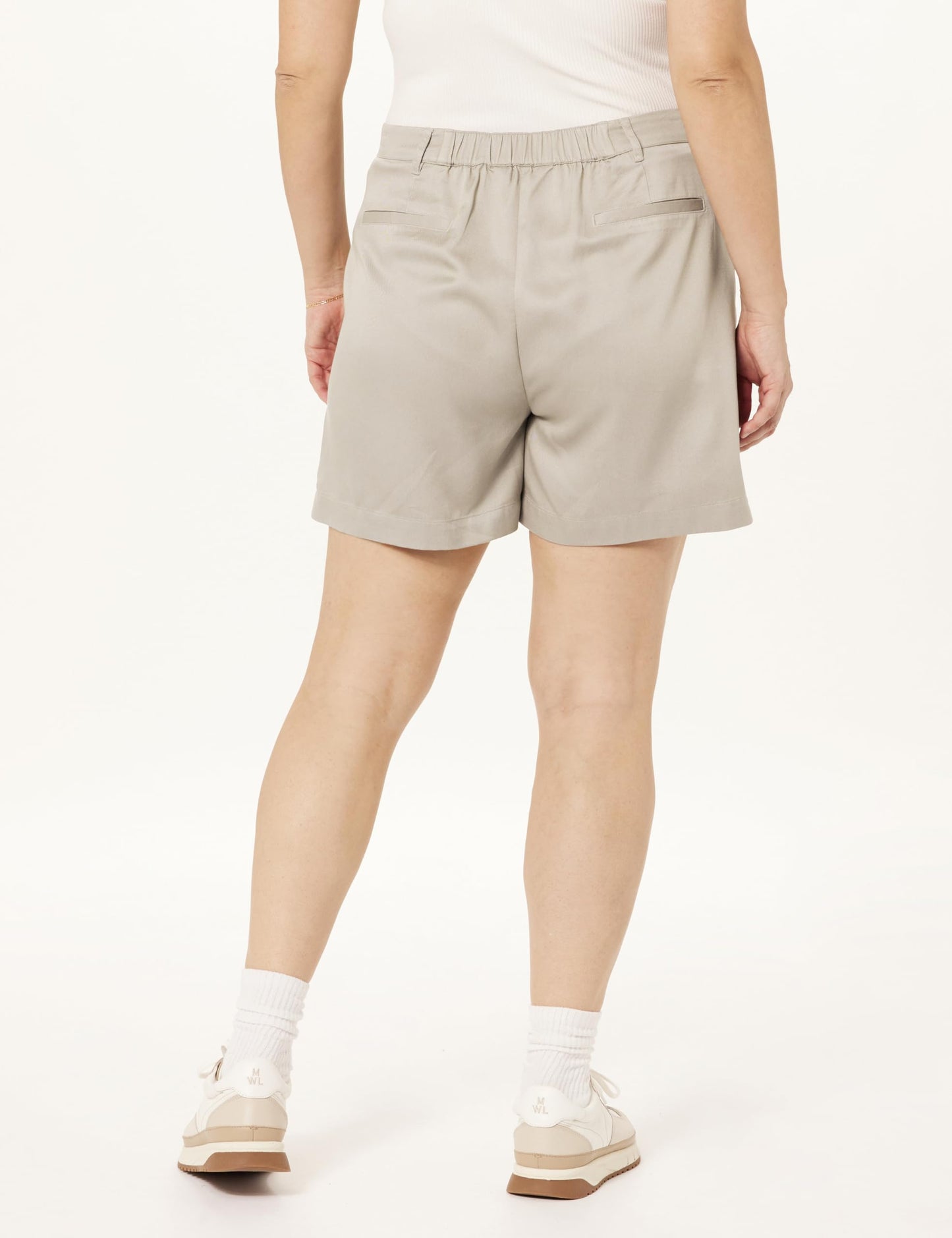 Relaxed Pleated Shorts Plus Size Up to 5X and in 4 Colors!