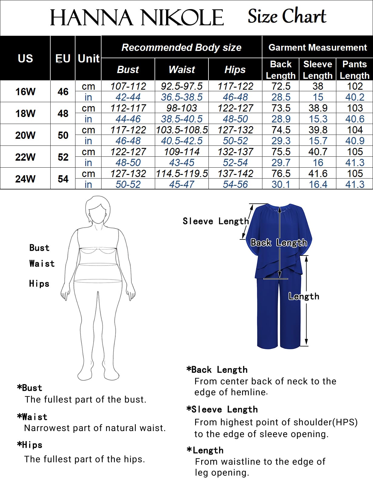 Bridal or Cocktail Parties Gorgeous Pant Suit for Plus Size Curvy Women Up to Size 24
