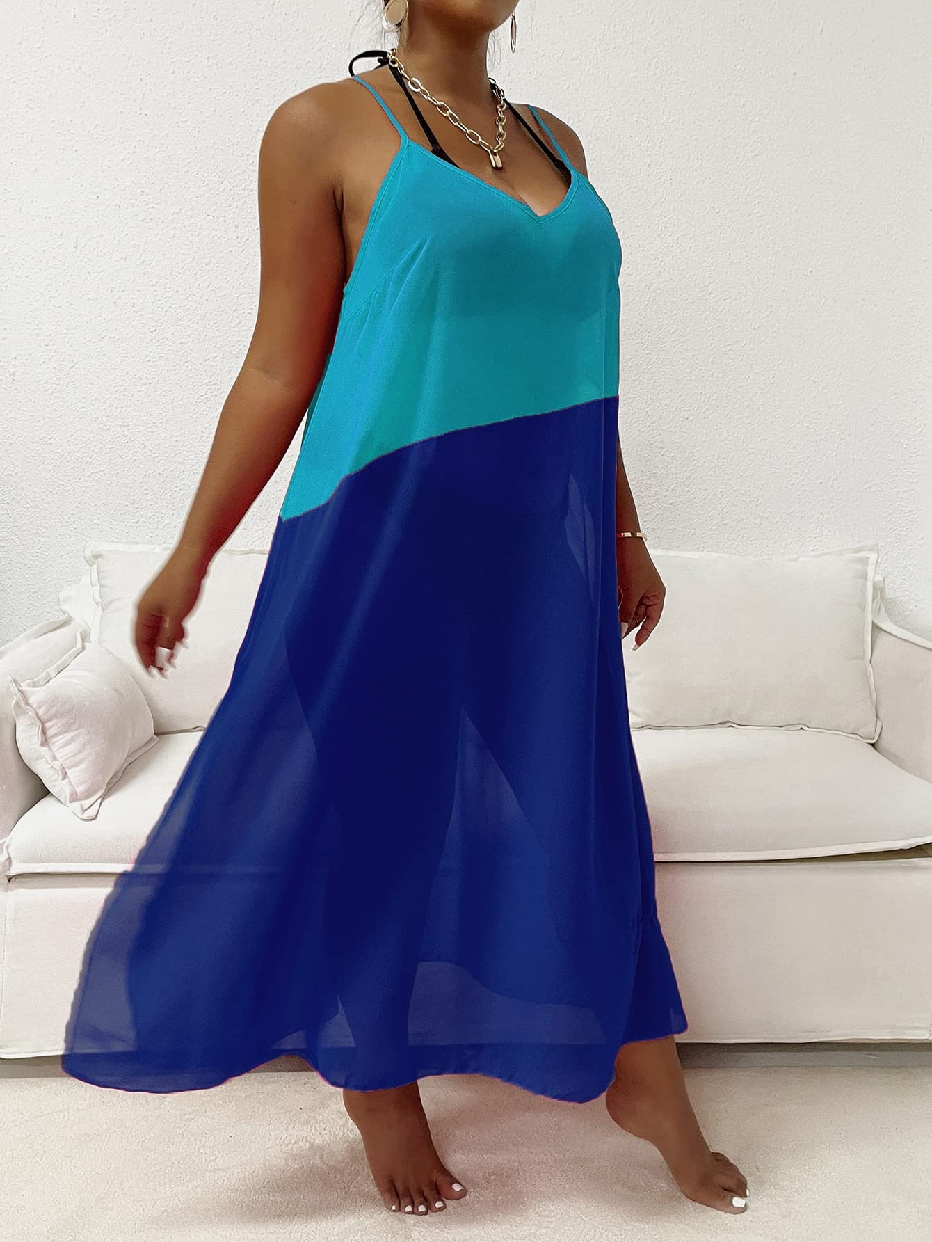 Swimsuit Cover Up Dress Up to Size 4X