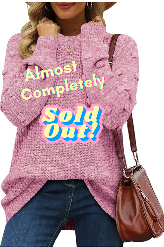 Plus Size Chunky Knit Sweater in 17 Colors Up to Size 3X