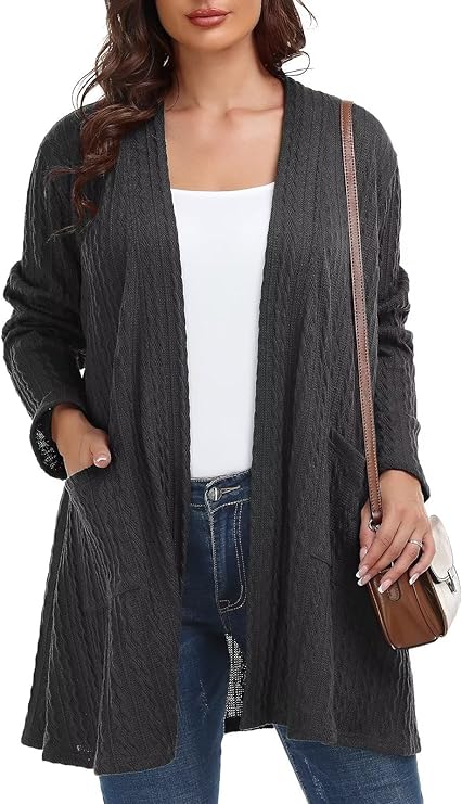 Plus Size Cardigan in 14+ Colors – Up to Size 5x!