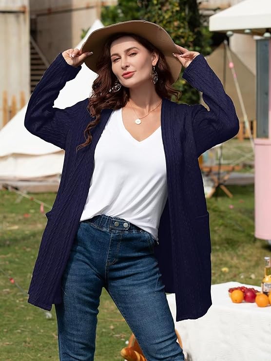 Plus Size Cardigan in 14+ Colors – Up to Size 5x!