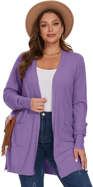 Plus Size Cardigan in 14+ Colors – Up to Size 5x!