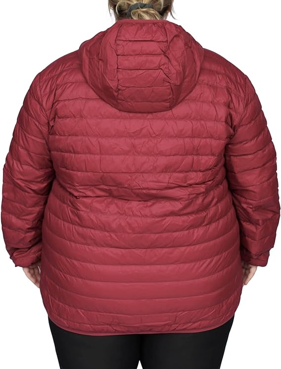 Packable Down Light Weight Hooded Jacket - Up to Size 6X and 8 Colors
