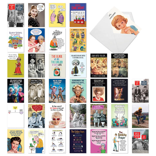 Gettin Old Collection of Cards