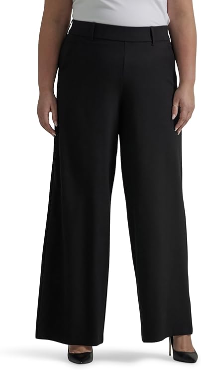 Lee Women's Ultra Lux Comfort Wide Leg Pant Petite to Long and 4 Must Have Colors!