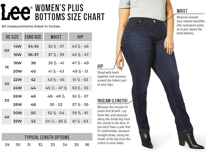 Plus Size Ultra Lux Comfort with Flex Motion Pant - Up to Size 30 in 3 Lengths