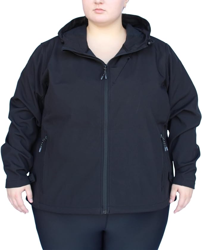 Snow Country Plus Size Micro Fleece Soft Shell Jacket Up to Size 6X