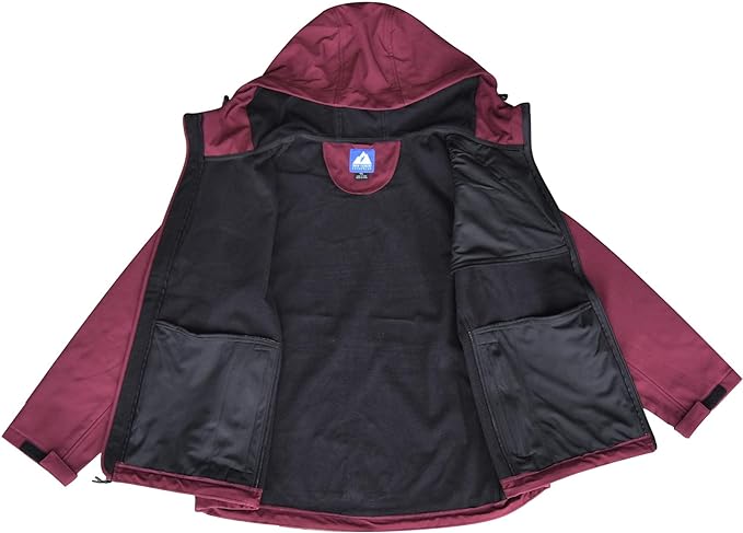 Snow Country Plus Size Micro Fleece Soft Shell Jacket Up to Size 6X