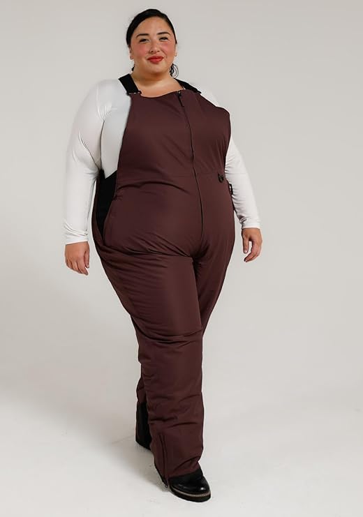 Ski Pants with Bib  - Heavy Weight – Up to Size 6X - NOW in 2 Colors