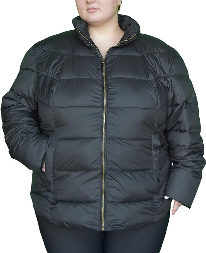 Winter Hypo-Allergenic Lexington Puffy Plus Size Jacket in 4 Colors – Up to Sizes 6X!