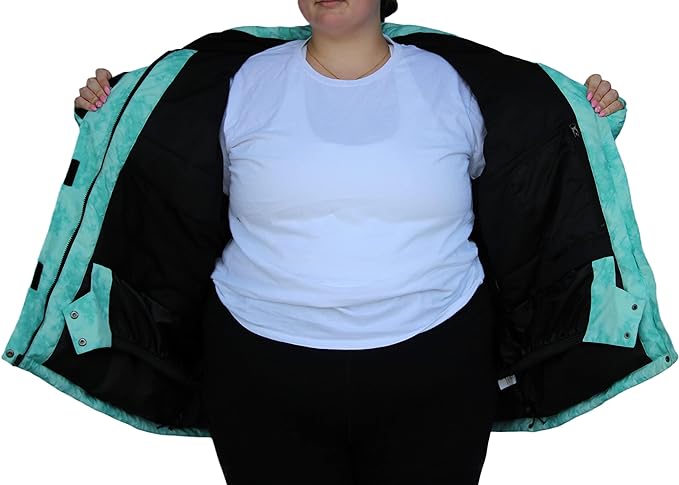 Snowboarding Insulated Jacket in 2 Colors Up to Plus Size 6X!