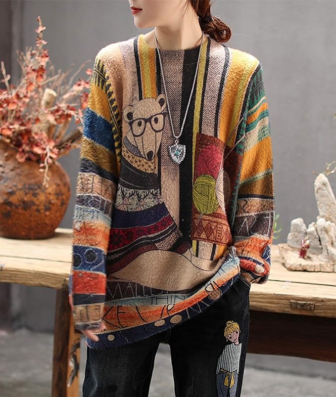 Plus Size Super Soft Sweater in 15+ Prints - Up to Size 3X!