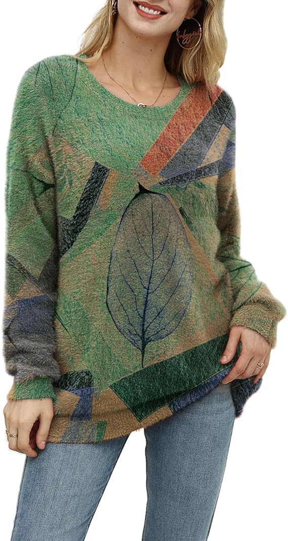 Plus Size Super Soft Sweater in 15+ Prints - Up to Size 3X!