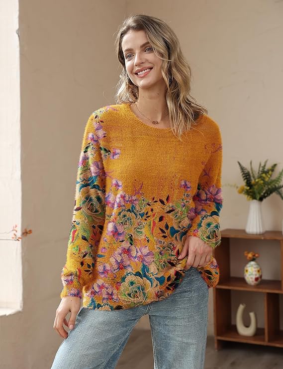 Plus Size Super Soft Sweater in 15+ Prints - Up to Size 3X!