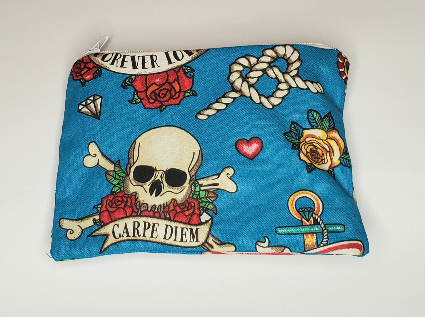 Coin Purse - Sailor/Skull Girl Pin-up