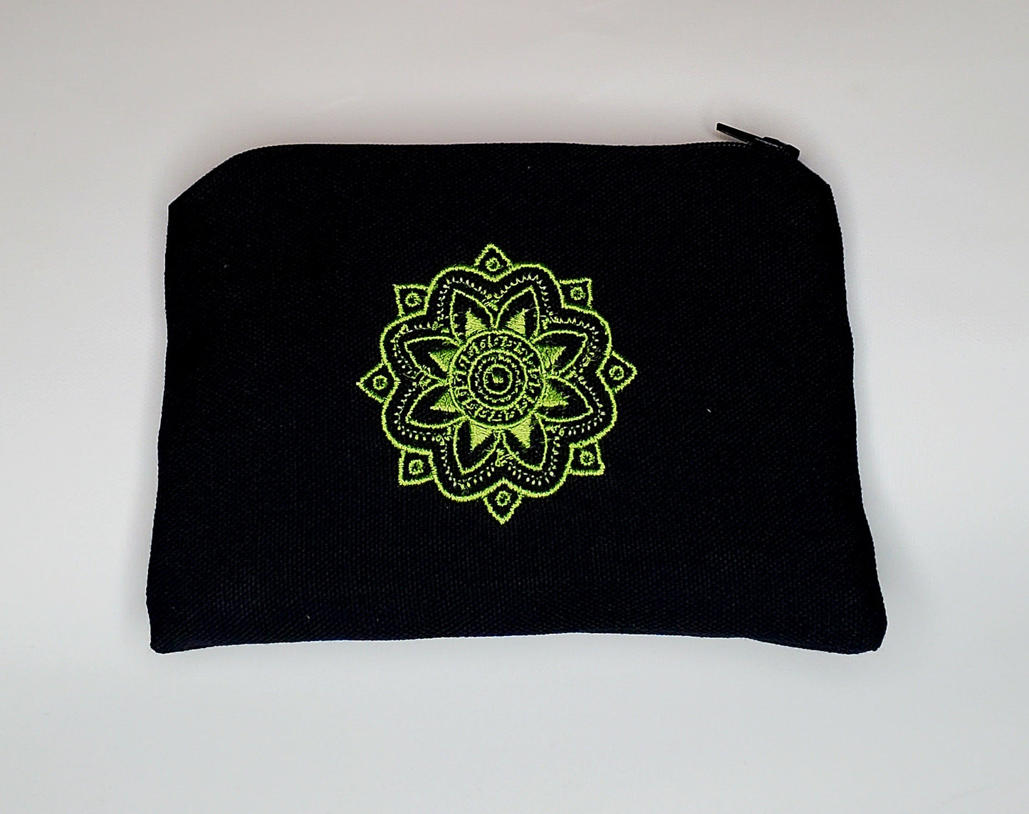 Coin Purse - Embroidered Mandala