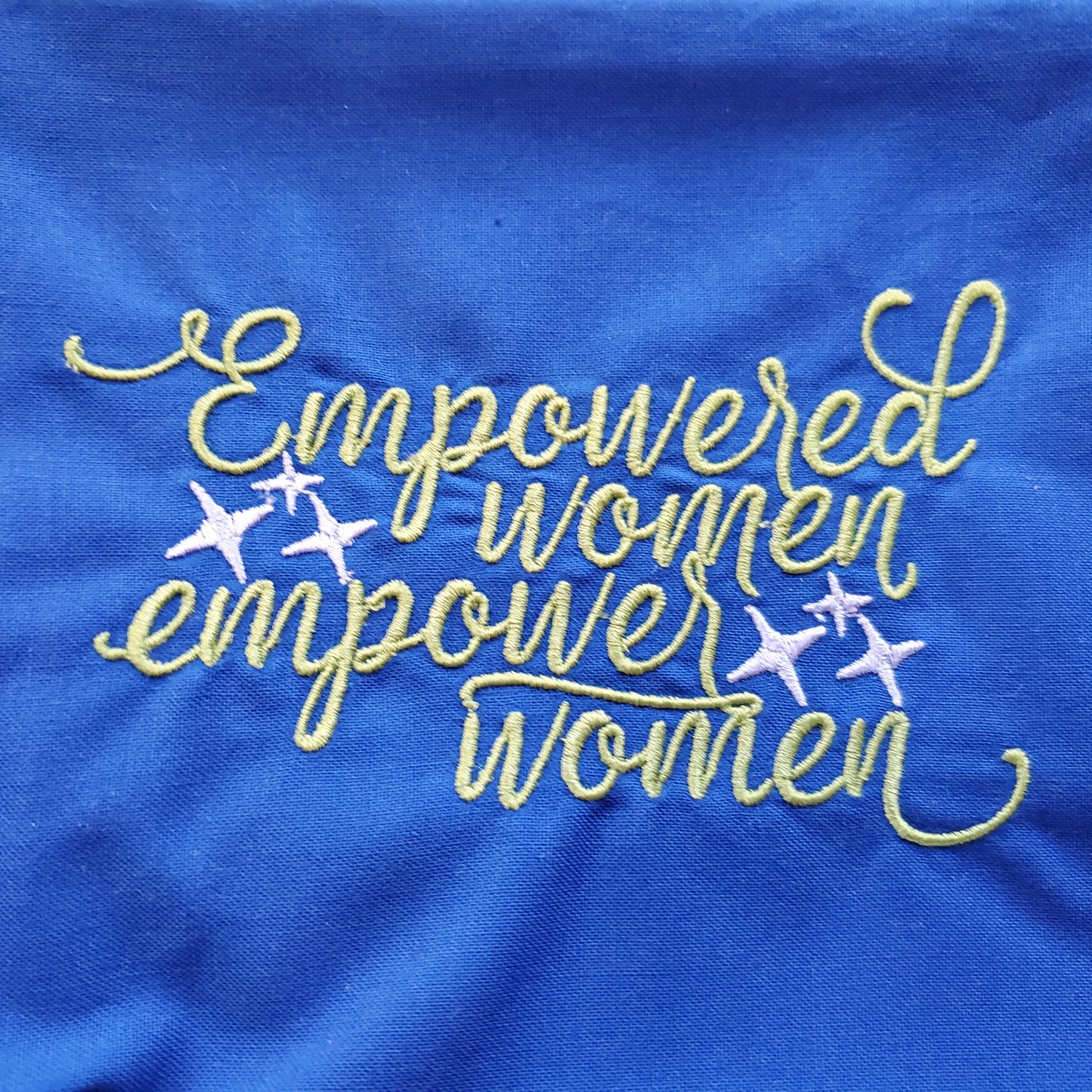 Empowered Women Empower Women Embroidered Make-up/Accessories Bag. Comes in a variety of colors!