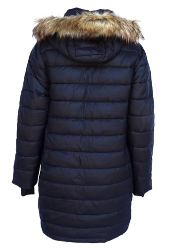 Snow Country Outerwear Women's Plus Size 1X-6X Element Parka Jacket Coat (5X Black)
