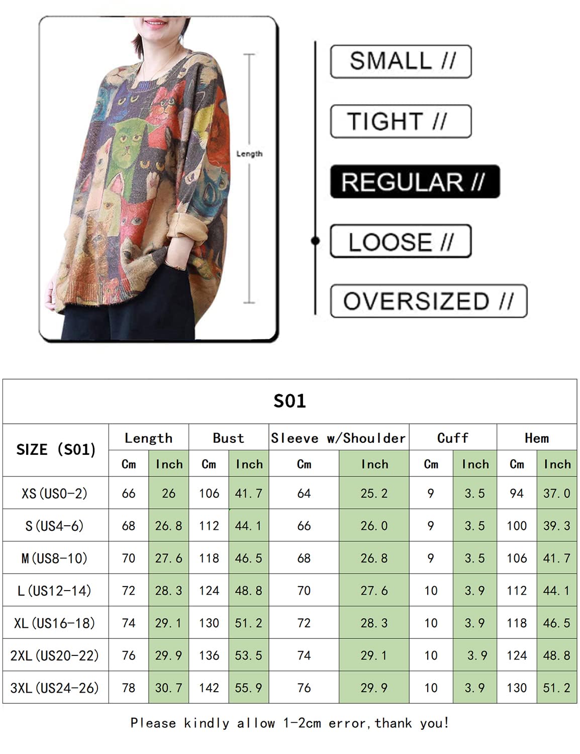 Plus Size Super Soft Sweater in 15+ Prints - Up to Size 3X!