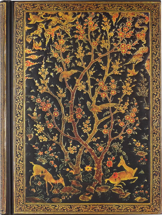 Journal with 16th Century Persian Motif Embossed in Gold Foil