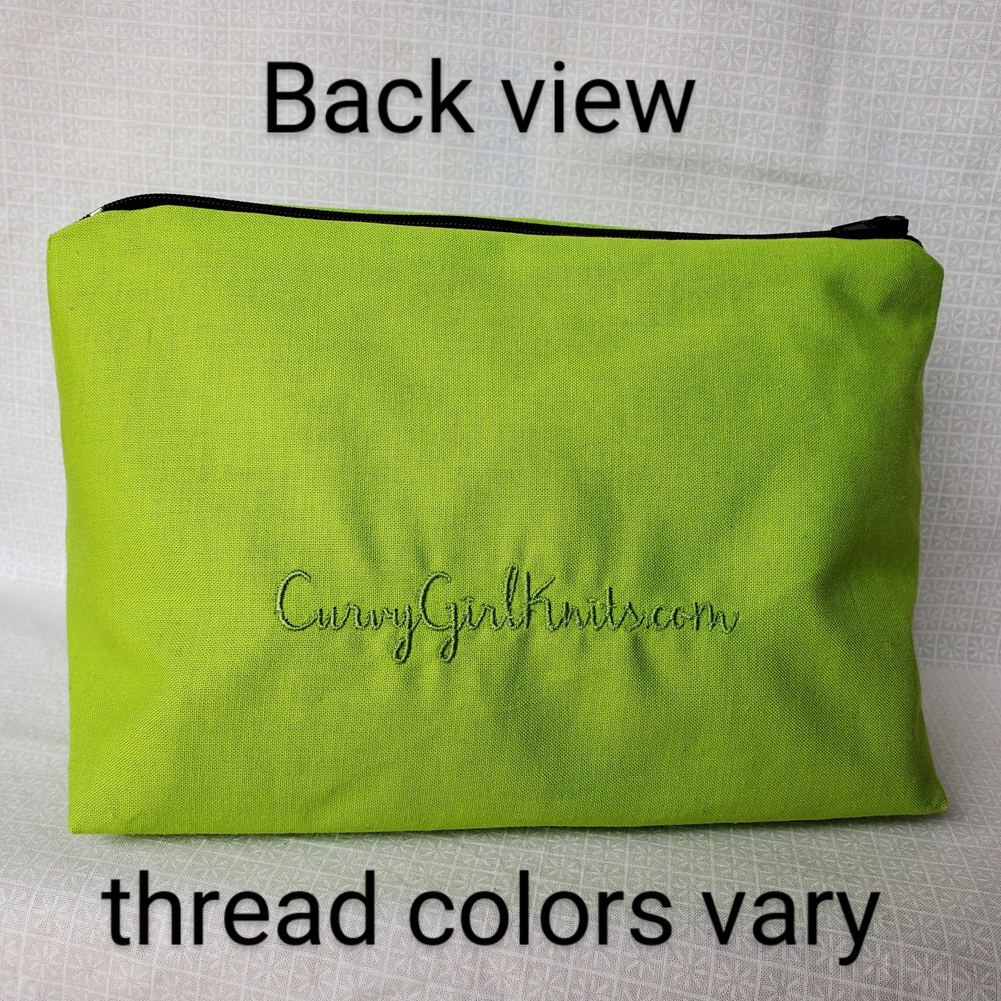 Teach Peace Embroidered Make-up/Accessories Bag. Comes in a variety of colors!