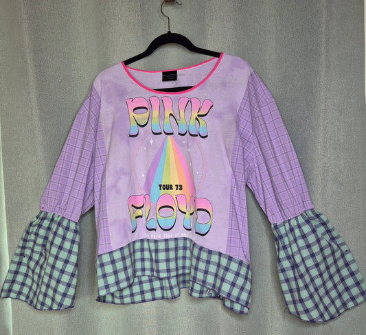 Pink Floyd Boho Rock Top  -  Size XL - 2XL
