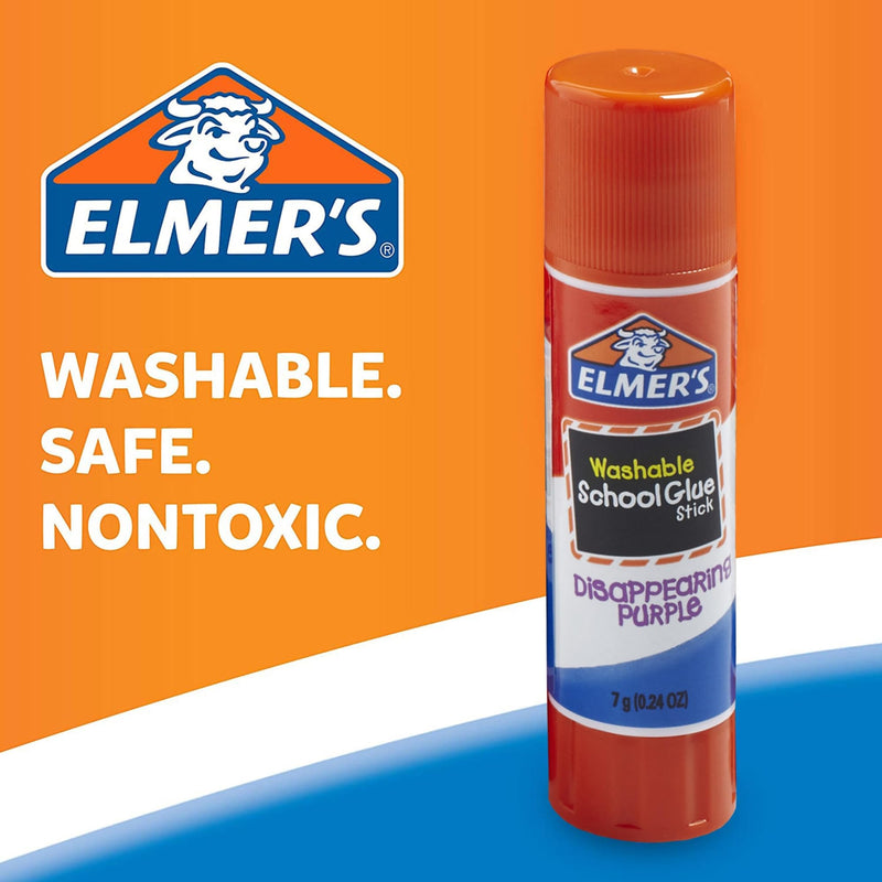 Elmer's Disappearing Purple Glue Sticks