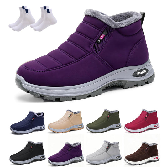 Snow Boots Lined and Water-resistent Non Slip up to SIze 14 and 8 Colors