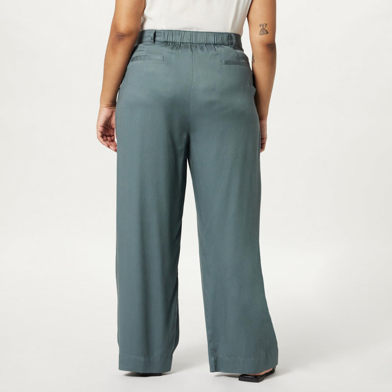 TALL Plus Size Pleated Relaxed Fit Trousers Up to Size 5X!