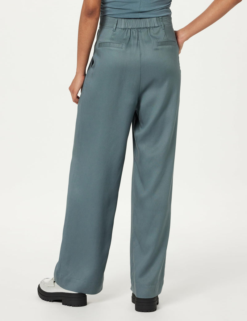 TALL Plus Size Pleated Relaxed Fit Trousers Up to Size 5X!