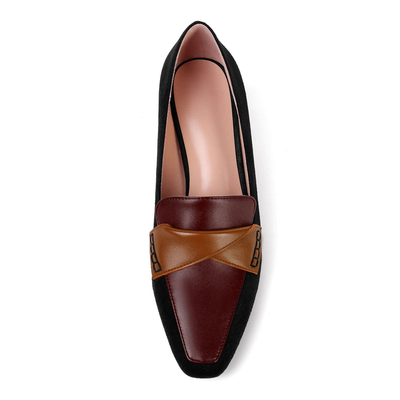 Loafer Pumps In Tall Sizes Up to 13 M and 30 Color Combinations