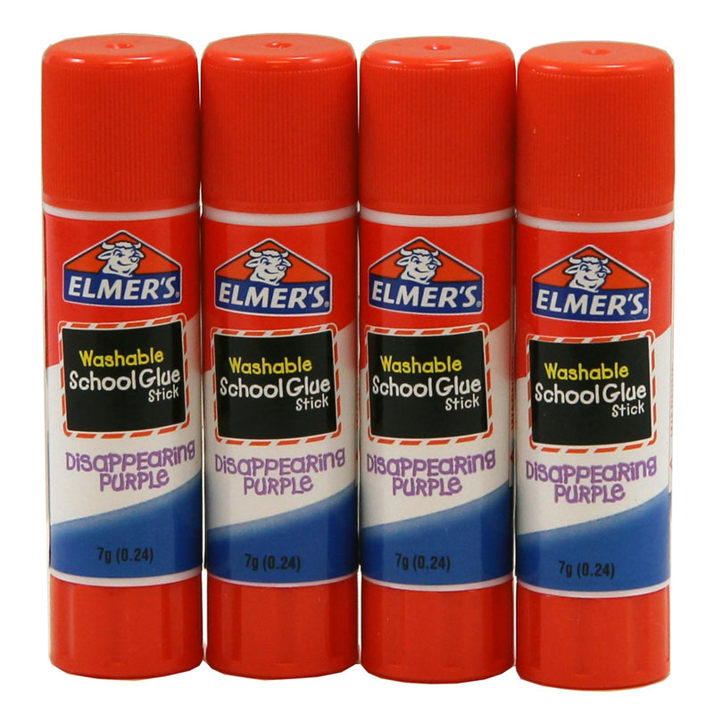 Elmer's Disappearing Purple Glue Sticks