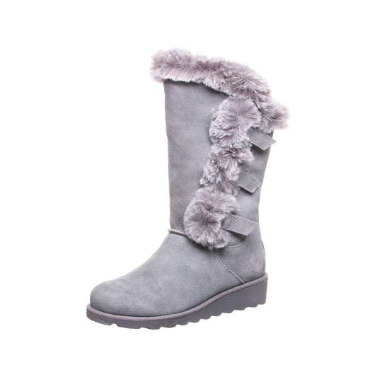 Women's Slip On Lined Bootie up to Size 13 in Gray