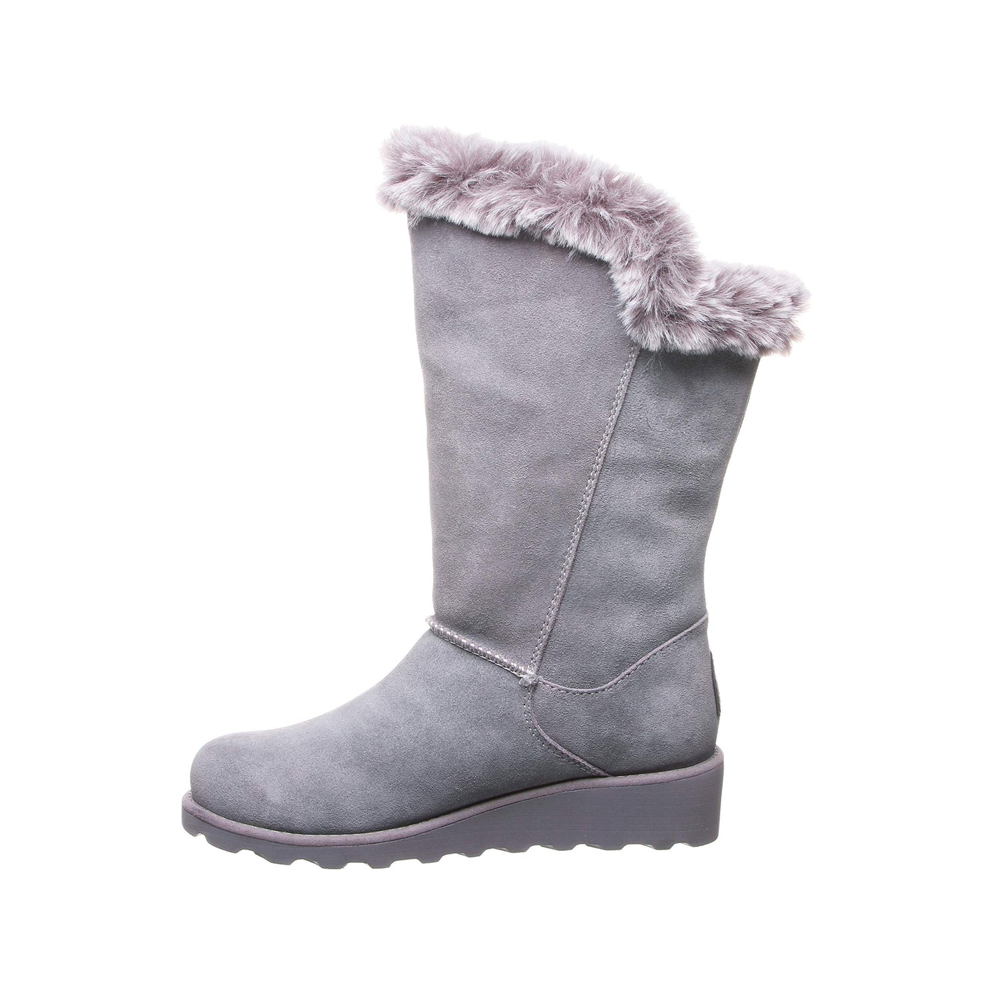 Women's Slip On Lined Bootie up to Size 13 in Gray