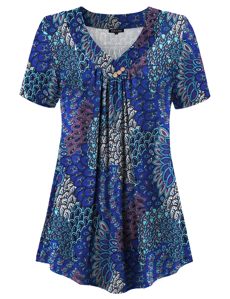 Peacock and other Print Plus Size Tops - Up to Size 4X!  (more info and reviews coming soon)