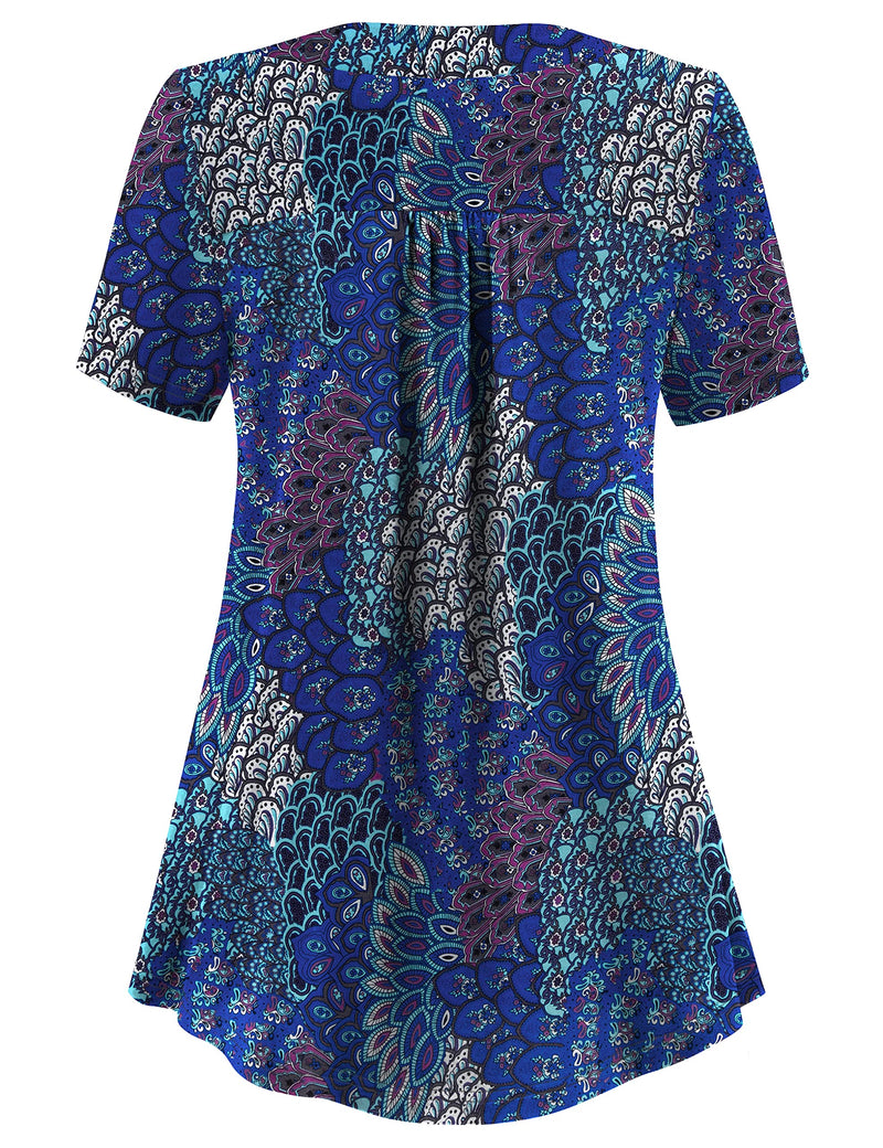 Peacock and other Print Plus Size Tops - Up to Size 4X!  (more info and reviews coming soon)