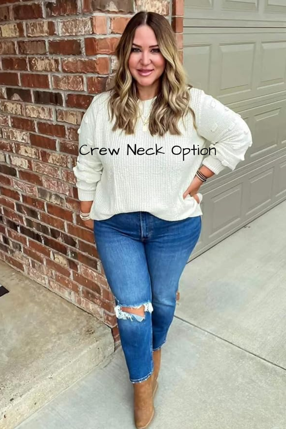 Plus Size Chunky Knit Sweater in 17 Colors Up to Size 3X
