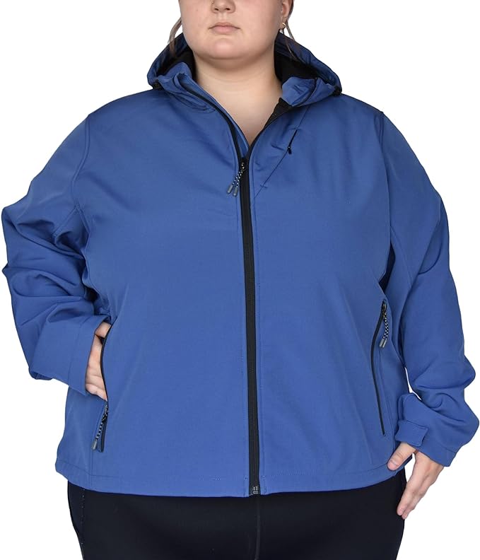 Snow Country Plus Size Micro Fleece Soft Shell Jacket Up to Size 6X