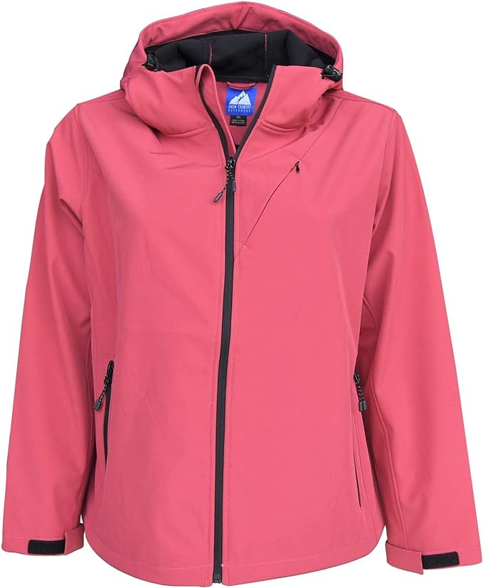 Snow Country Plus Size Micro Fleece Soft Shell Jacket Up to Size 6X