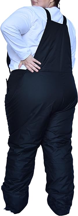 Ski Pants with Bib  - Heavy Weight – Up to Size 6X