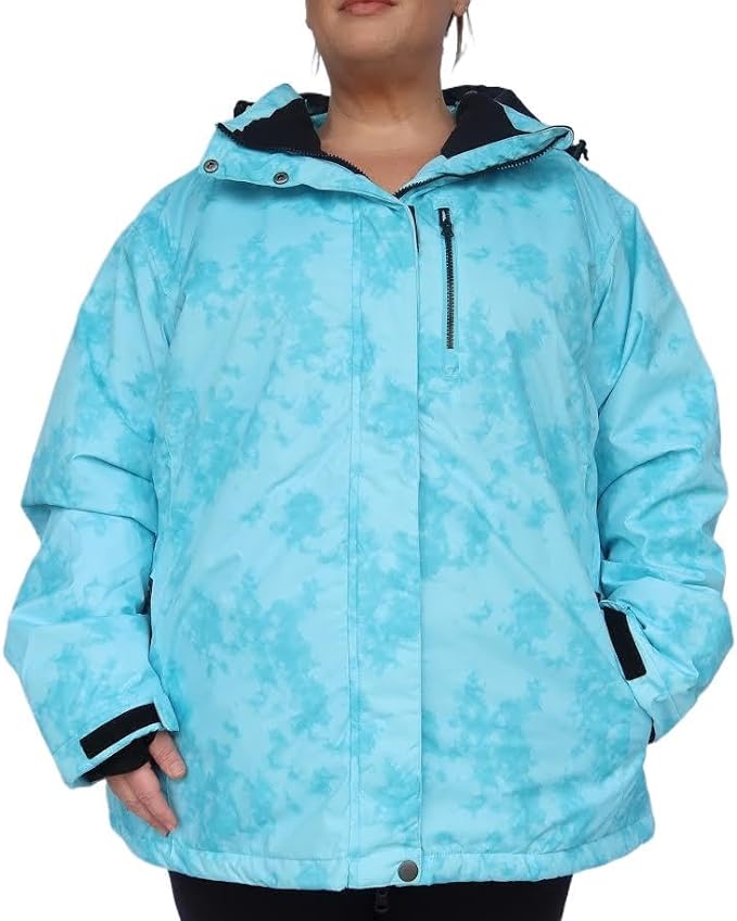 Snowboarding Insulated Jacket in 2 Colors Up to Plus Size 6X!