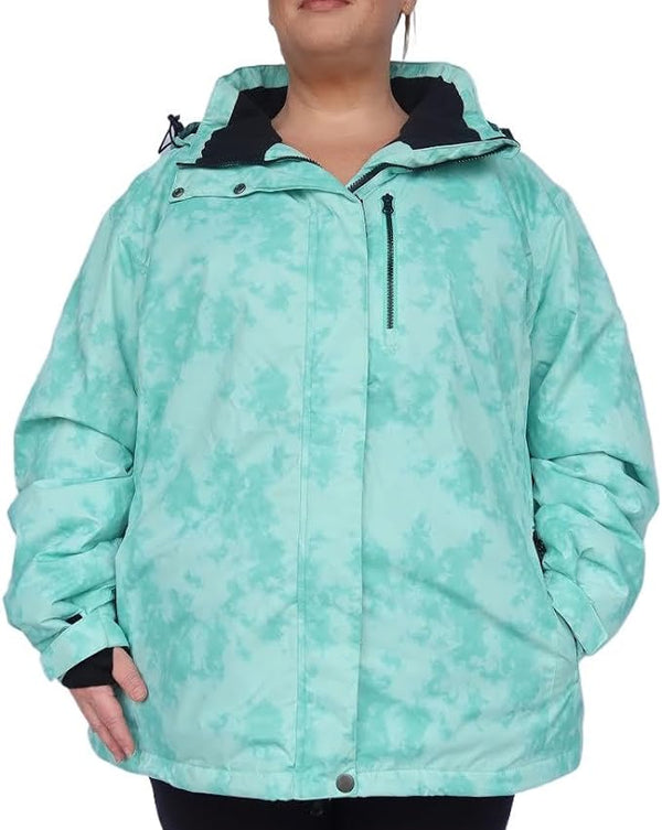 Snowboarding Insulated Jacket in 2 Colors Up to Plus Size 6X!