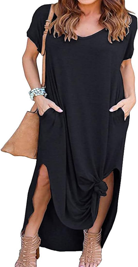 Casual Long Beach Party Summer Dress Cover-Up