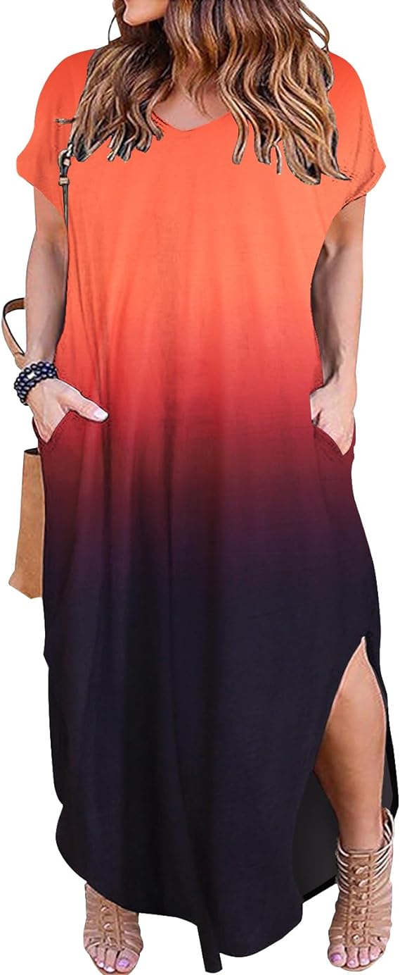 Resort Wear Casual Long Beach Party Summer Dress Cover-Up