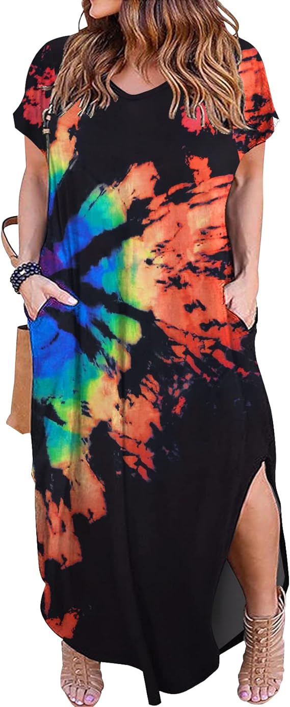 Casual Long Beach Party Summer Dress Cover-Up