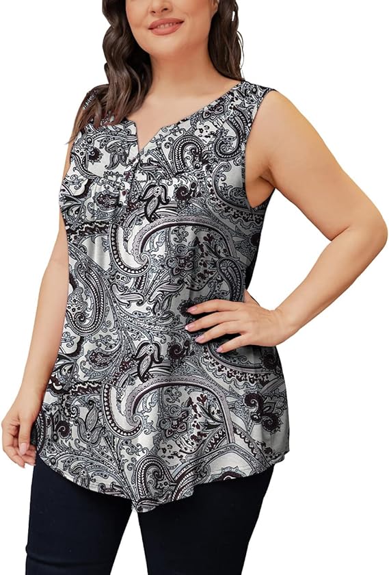 Comfy Tank Top Up to Size 4X and 30+ Colors and Patterns!