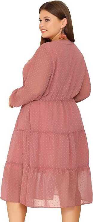 Boho Plus Size Flirty Dress - Comes in 2 Colors and Up to Size 4x!